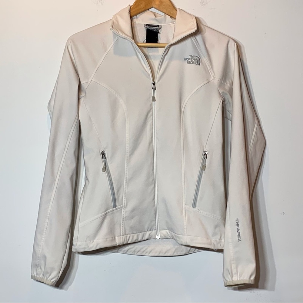 EUC The North Face Tnf Apex White Jacket Size S/P